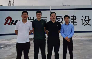 熱烈慶賀深圳市瑞恒盈建設(shè)有限公司珠海廠(chǎng)房興工大吉